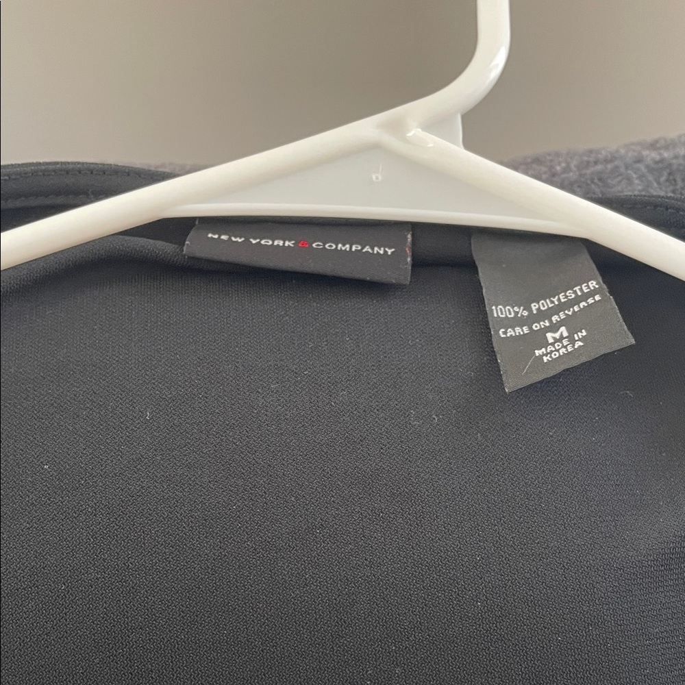 New York & Company Classic Black Blouse